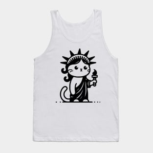 The Iconic Cat Statue Tank Top